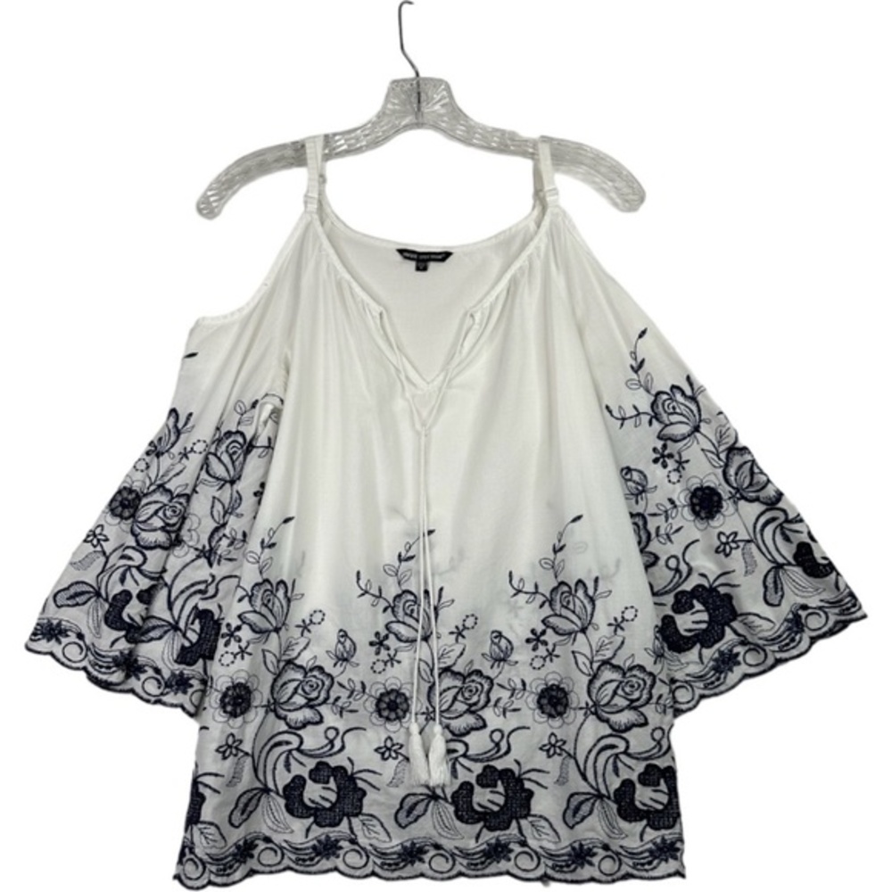 Unique Spectrum Floral Print‎ Blouse Size S